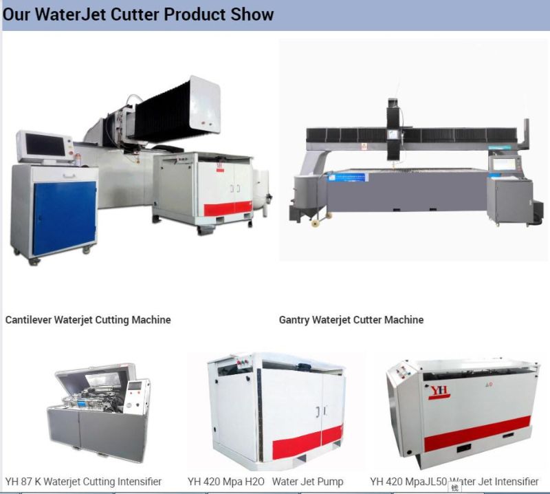 Waterjet CNC Cutting Machine 87K Accumulator for Water Jet High Pressure Pump