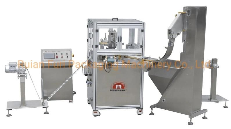 Plastic Bottle Cap Lining Machine for Aluminum Foil PS Press Sensitive Liner PE Coil