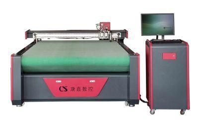 Good Price High Quality CNC Cutting Machine Automatic Oscillating Knife Leather PU Artificial Leather Cutting Equipment