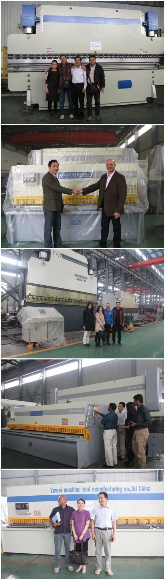 QC11K-20*6000 Hydraulic Large Plate Cutting Machinery with Safety