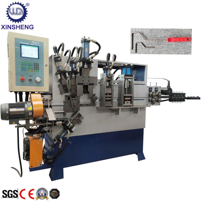 Automatic Hydraulic Steel Brush Roller Handle Making Machine