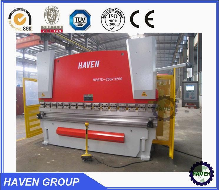 sheet metal bending and hydraulic pressbrake with good after sales Chinese WC67Y