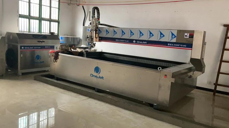 Low Price Five Axis 3D Water Jet Cutting Machine for Beveling Cutting
