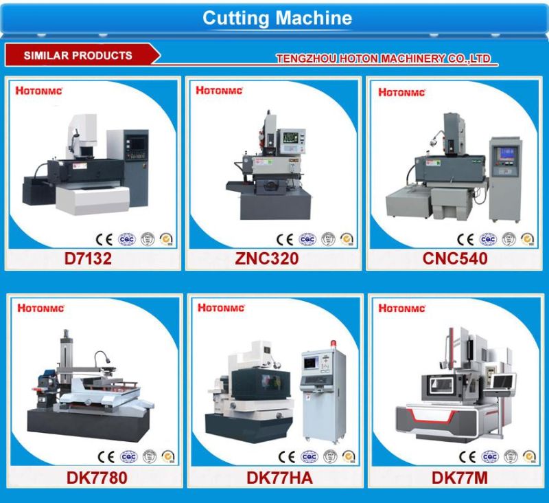 DK7725 EDM Sparking Erosion CNC EDM Wire Cutting Machine