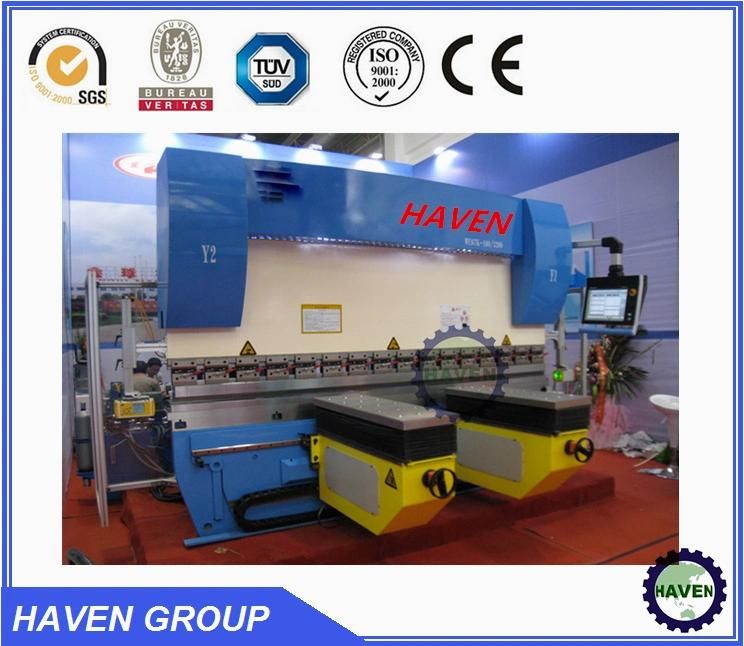 CNC Electric Hydraulic Synchronization Steel Plate Hydraulic Press Brake Machine WE67K