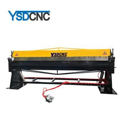 Stainless Steel Pipe HVAC Air Duct Pneumatic Flange Folding Machine