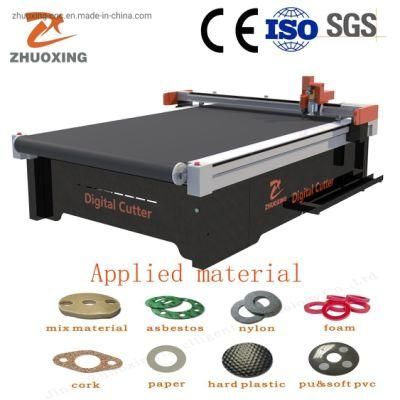 Automatic Gasket and Leather Vibratory CNC Knife Cutting Machine