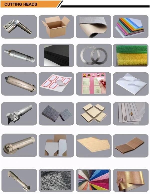 Oscillating Knife Cutting Machine Flatbed Cutter Carton Cardboard Corrugated Board Honeycomb Machinery