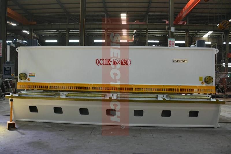 Jiangsu Nantong Siecc Alloy Steel Shear Machine Hydraulic Guillotine Shearing Machine