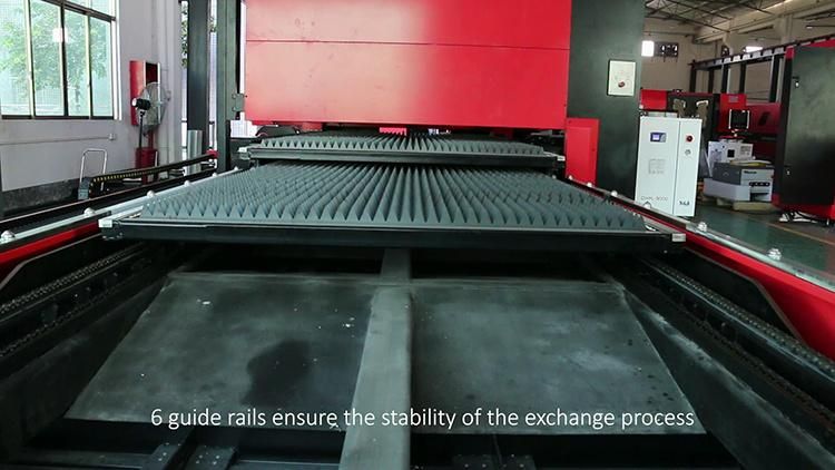 Full Cover and Pallet Changer 3000*1500mm Steel Cutting Machine with Easy Operation