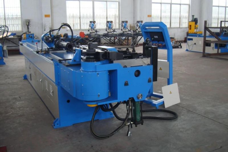 Manufacturer Exhaust Hydraulic Sheet Metal Pipe Bender with Good Price (GM-76CNC-2A-1s)