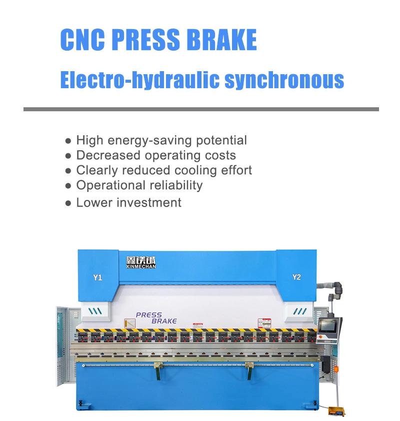 80 Ton CNC Nc Hydraulic Press Brake Metal Bending Machine with 4 Meter Worktable