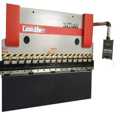 China Langdun Wc67K-200t/4000 CNC New Press Brake Folding Machine with E21 Controller