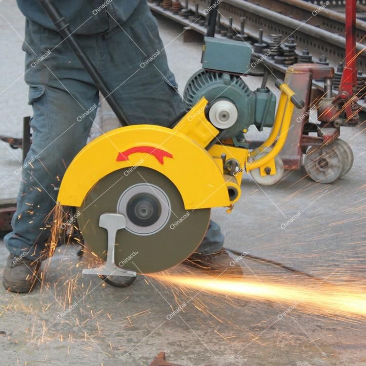 Railway Use Steel Rail Cutting Machine Portable Rail Cutter Saw