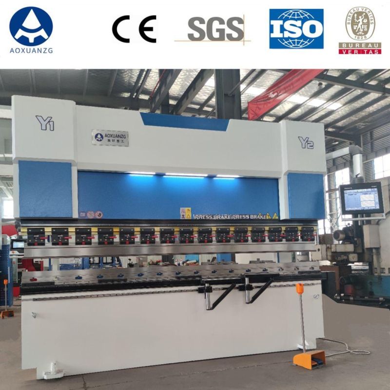 Hot Sale 70t 4+1 Axis Hydraulic Metal Plate Bender Auto CNC Sheet Bending Press Brake Machine with Da58t Controller System