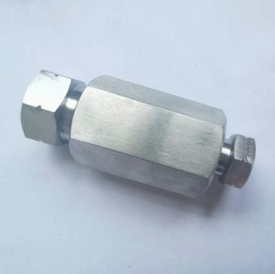 Ultra High Pressure Waterjet Cutting Machine Parts 60K Adapter 1/4&quot; M to 3/8&quot; M