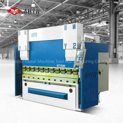 Da66t 63t 2500mm CNC Hydraulic Press Brake Machine