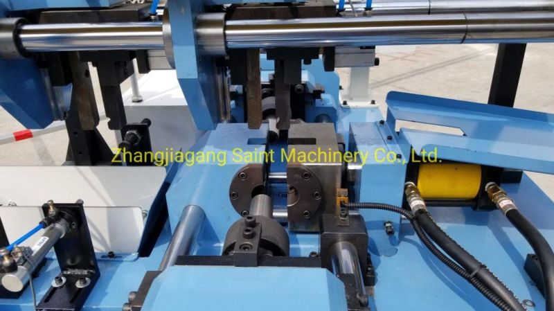 Automatic Straight Punching Three-Station Tube End Forming Machine for Tubes for Pipe Fitting