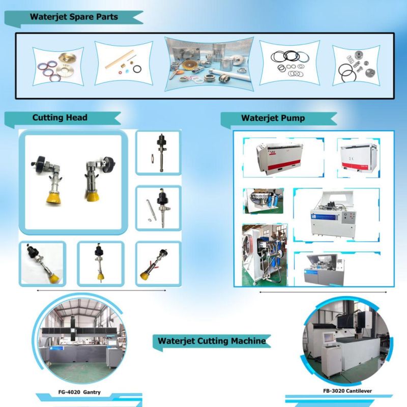 60K Waterjet Cutting Head for Paser 4 Cutting Head 87K Upgrade Kit