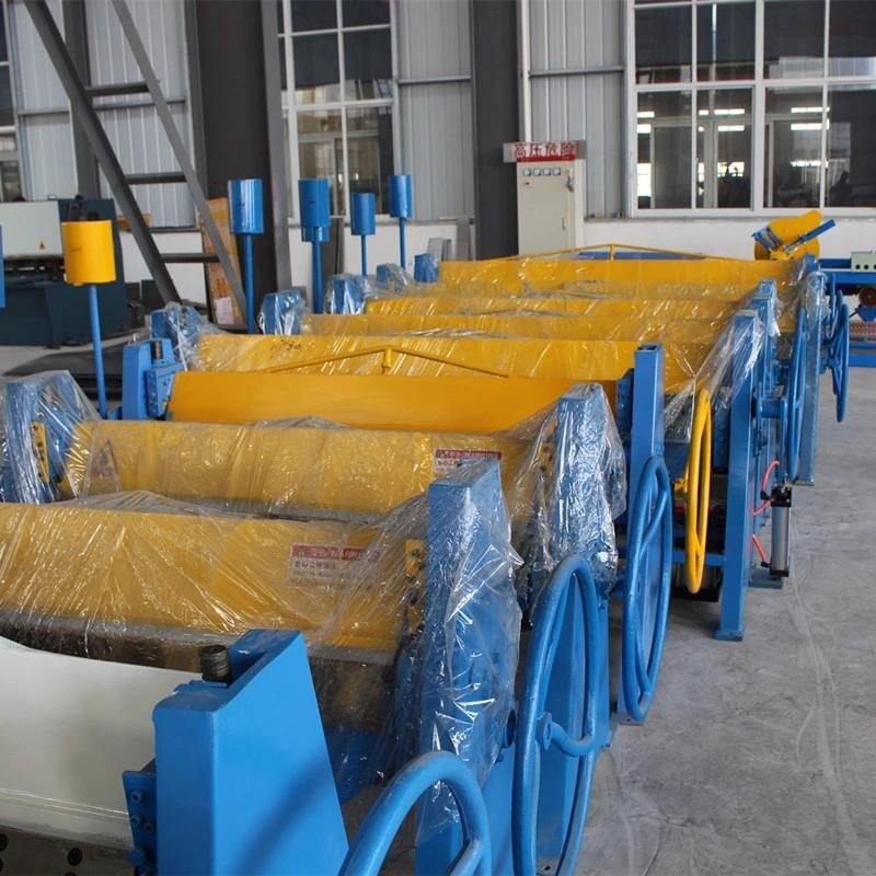Gold Supplier Pneumatic Sheet Metal Folding Machine for HVAC Air Duct
