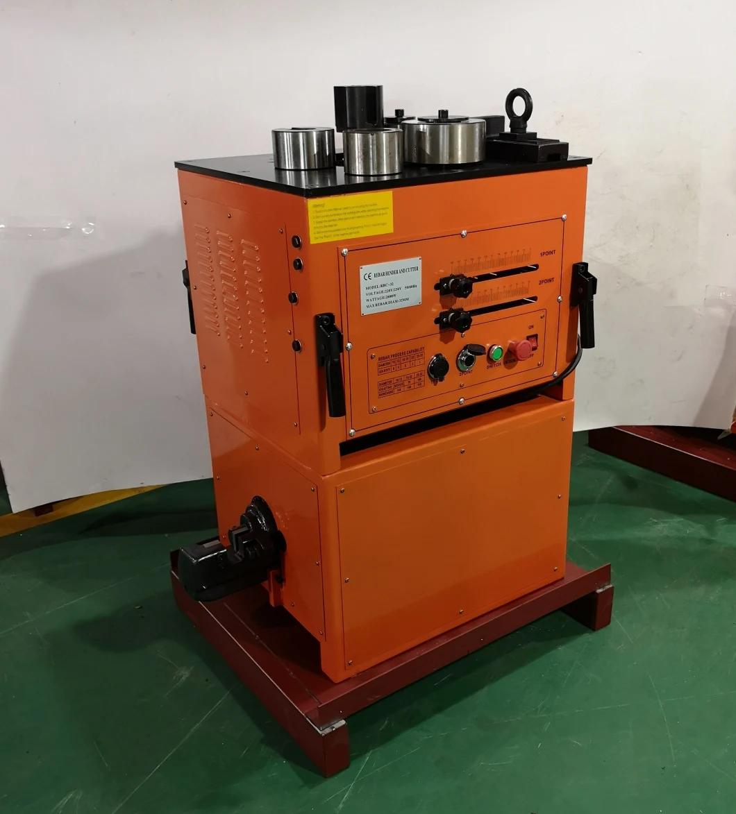 Rbc-32 Hydraulic Rebar Steel Bar Wire Rod Stirrup Bending and Cutting Machine with CE Certification