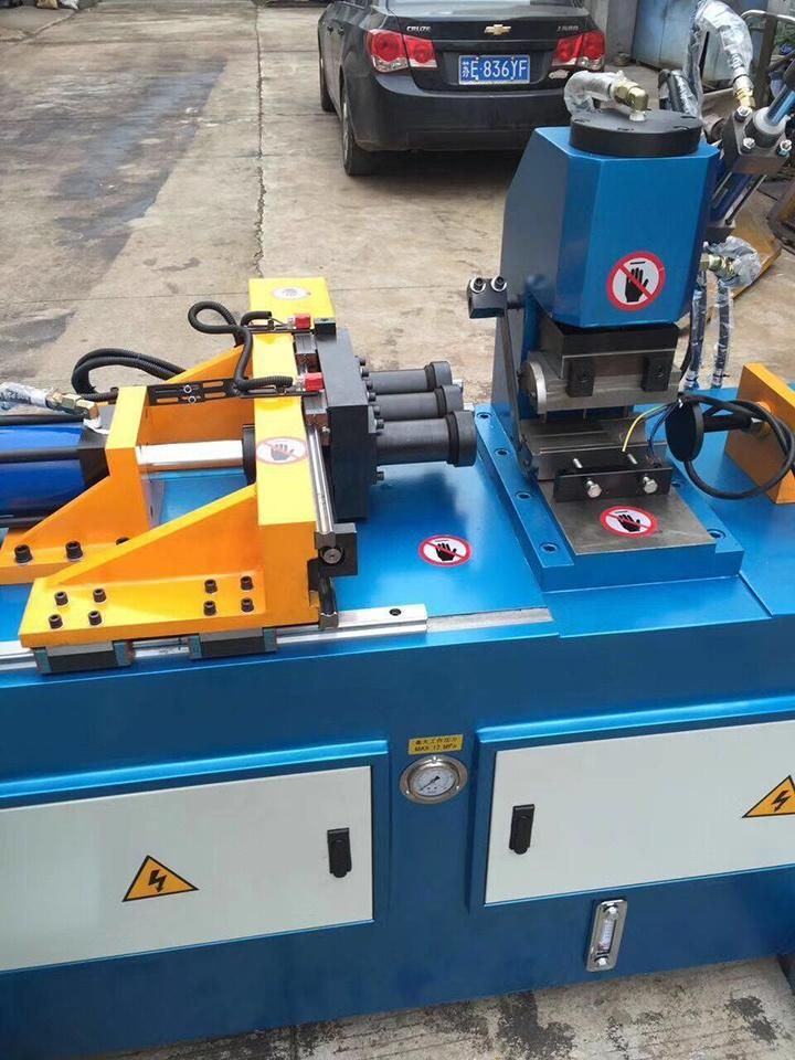 Manufacture Sells TM60nc 4 Stations PLC Control Pipe End Forming Machine