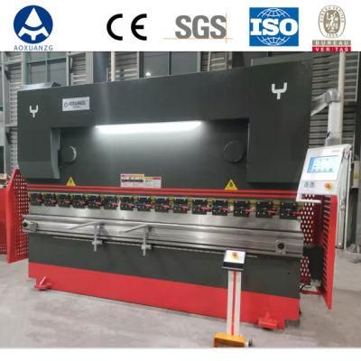 Hydraulic CNC Press Brake Machine Folding Bending Machine Plate Bending Machine with Tp10s Controller