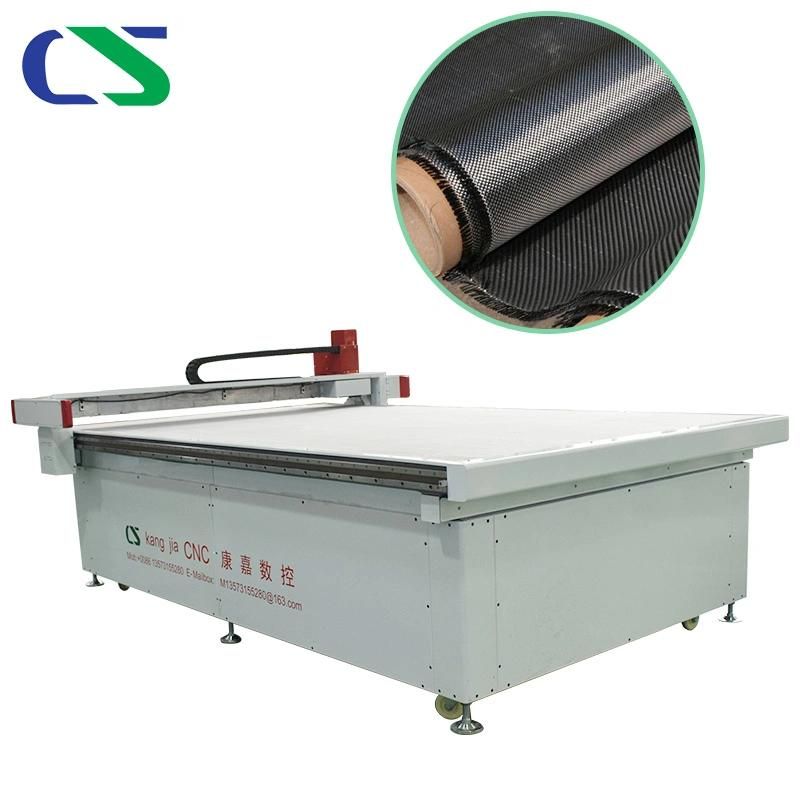 High Precision CNC Cutting Vibrating Knife Leather Fabric Shoes Cutting Machine Shoe Industry