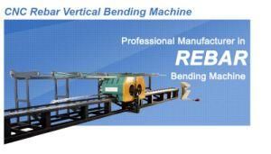 Double Heads Rebar Bending Machine CNC Vetical Steel Bar Bending Machine