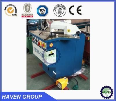 Hydraulic notching machine with CE standard cutting and shearing machine