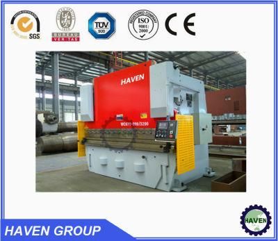 Hydraulic press brake with CE standard