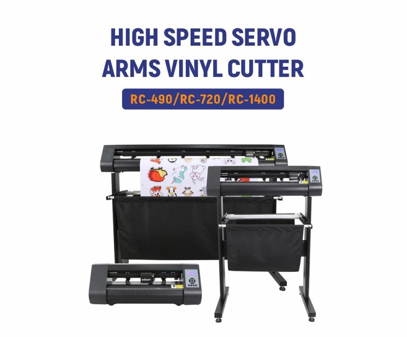 Sticker Printer and Cutter Vinyl Printer Plotter Cutter RC490