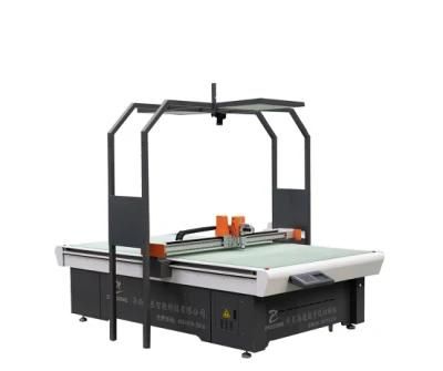 Automatic CNC Cloth Cutting Machine with Wheel Knife