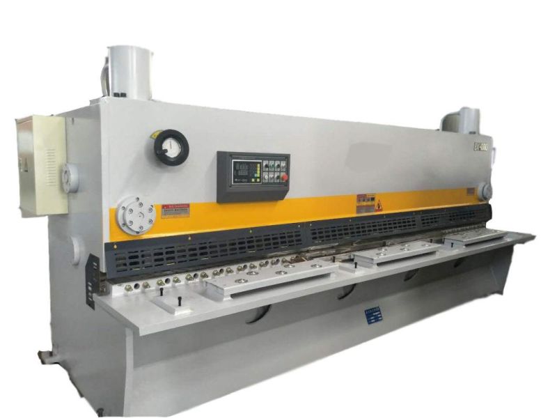 CE Approved with High Resolution Touch Metal Sheet Sheairng Hydraulic CNC Guillotine Shearing Machine