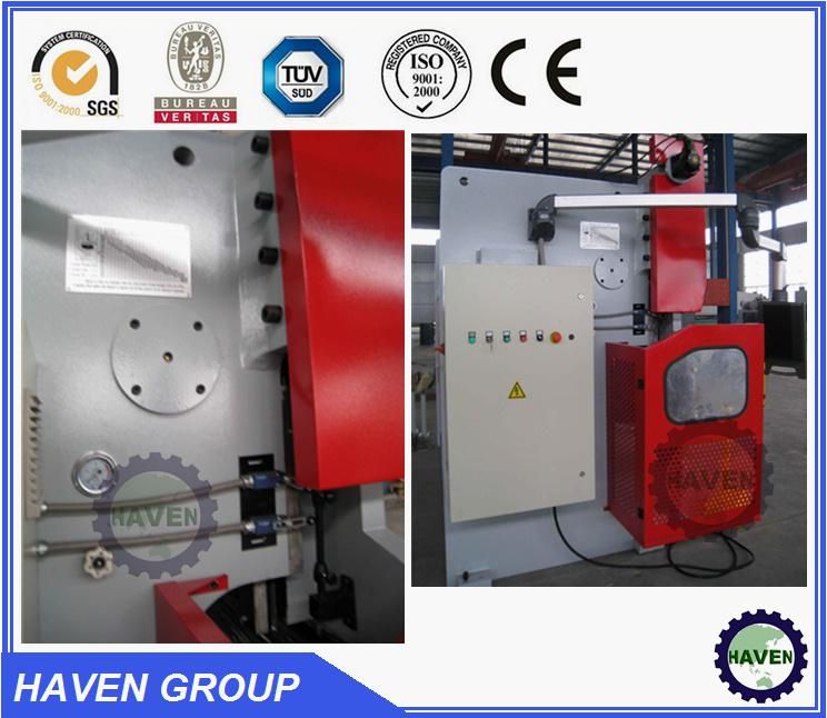 Hydraulic press brake WC67K, press brake iron steel