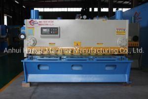 Huaxia QC11K 6X4000mm CNC Plate Guillotine Shears, 4 Meters Hydraulic Guillotine Shearing Machine Price