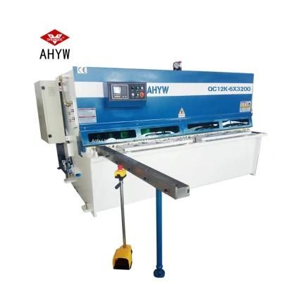 QC12K 3200mm Sheet Metal Shearing Machine Price for Steel Plate