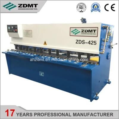 Hydraulic Shearing Machine with E21s Nc System for Metal Sheet Cutting Machine