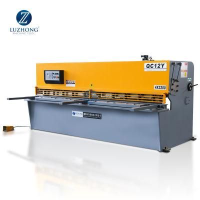 QC12Y 6*3200 Cutting plate machine hydraulic shearing machine price