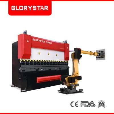 CNC Bending Machine with Proportional Hydraulic Compensation System to Prevent Deformation