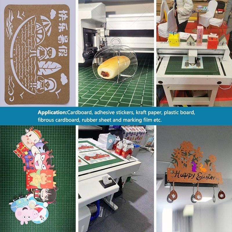 Fast Spped Sensor Dual Toool Die Paper & Cardboard Cuuting and Creasing Machine