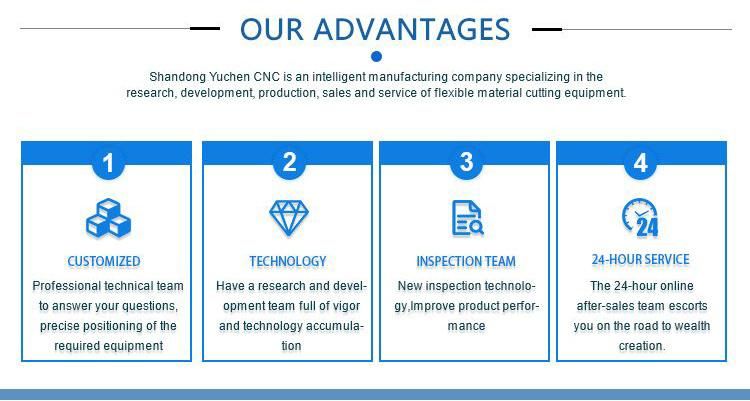 Automatic CNC Oscillating Knife Car Mat Cutting Machine