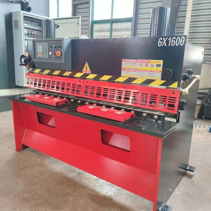 QC11K Hydraulic Metal Guillotine CNC Steel Plate Shearing Cutting Machine with MD11 Controller