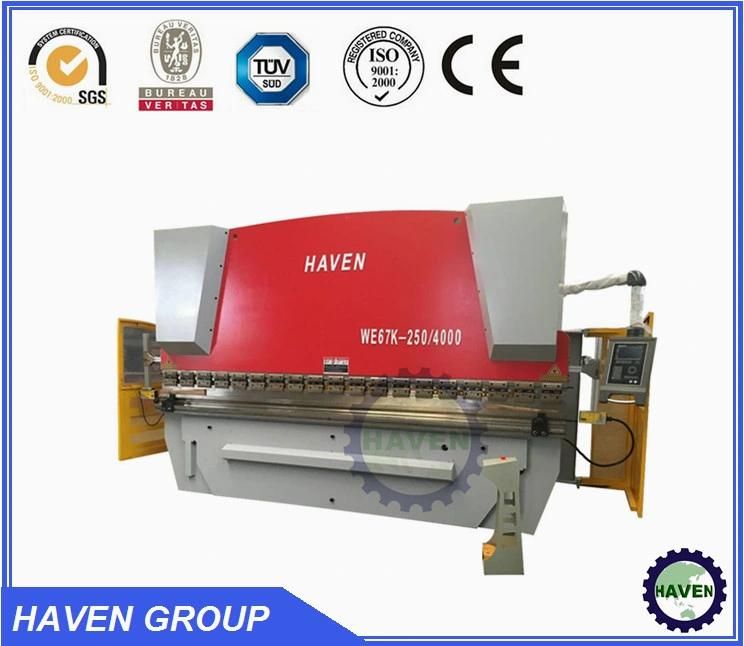 Hydraulic busbar cutting press brake machine / WC67Y series