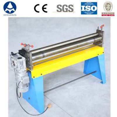 1.5m Electric Asymmetrical 3-Roller Bending Machine for Round Duct