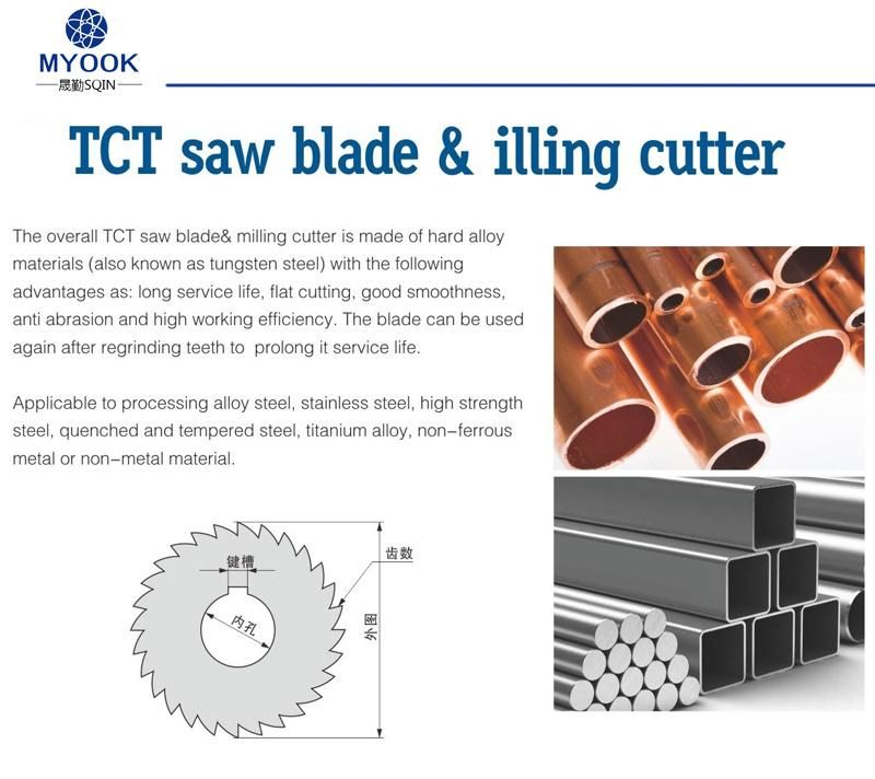Solid Carbide Saw Blade Milling Cutter