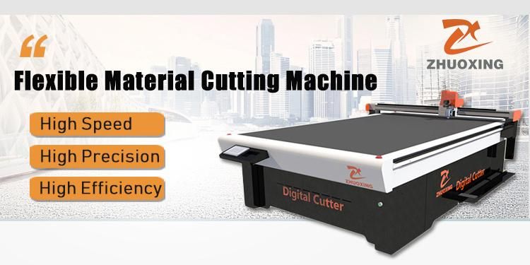 Zhuoxing Automatic Mechanical Computerised Textile Fabric Soft Bed Cutting Machine China Supplier