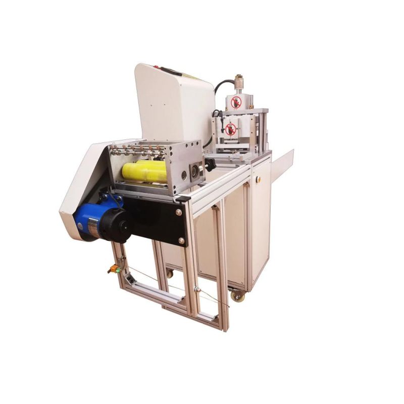 Computer Intelligent Drawing Elastic Webbing Storage and Cutting Machine