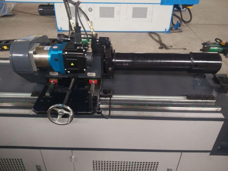 PLC/Ipc Control CNC Mandrel Pipe Bending Machine Pipe Bender CNC Tube Bending Machine Copper, Brass, Stainless Steel, Aluminum, Carbon Steel (GM-SB-38CNC-2A-1S)