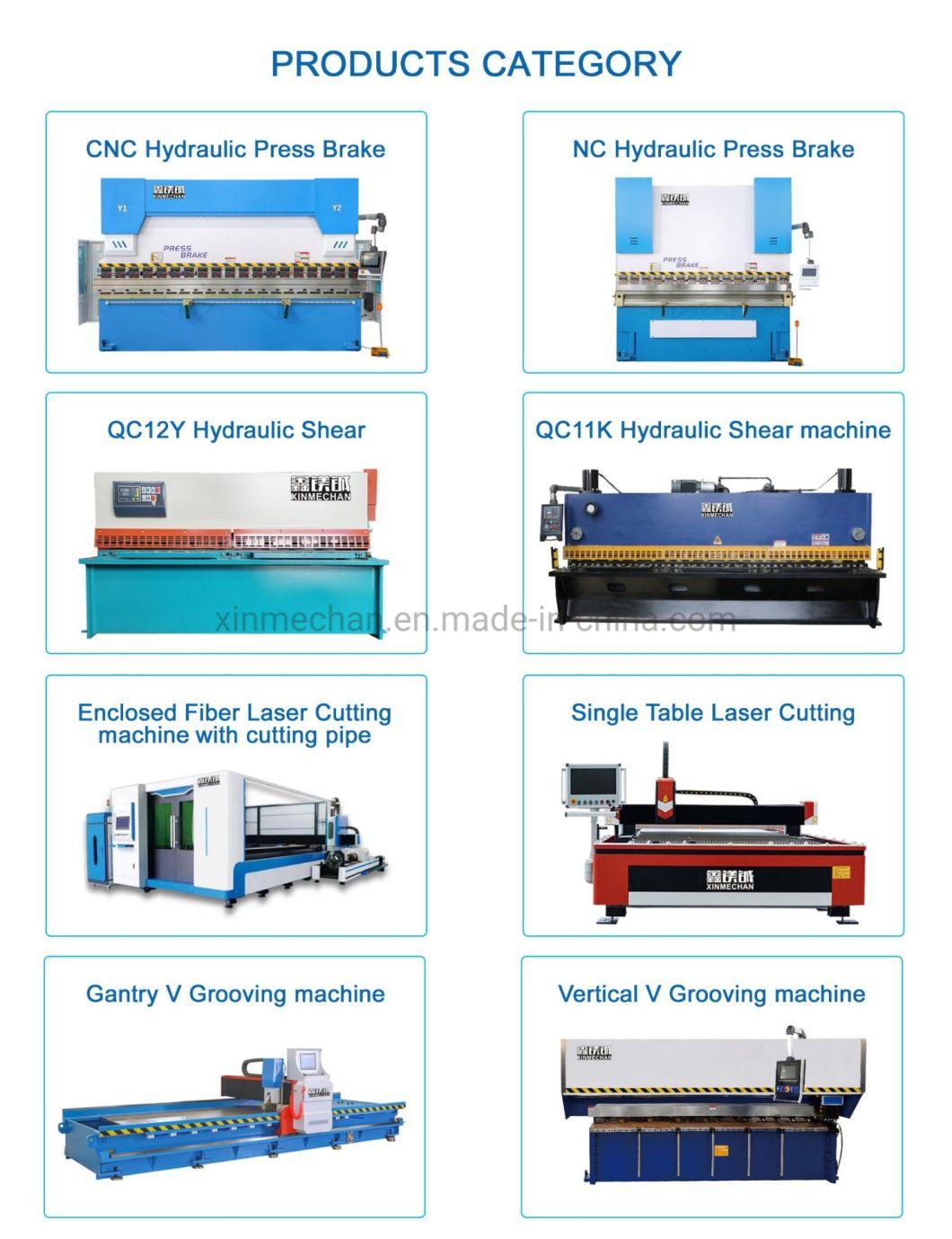 Hydraulic Guillotine Metal Sheet Shearing Machine for Carbon Stainless Steel Aluminum Alloy 2 3 4 Meter